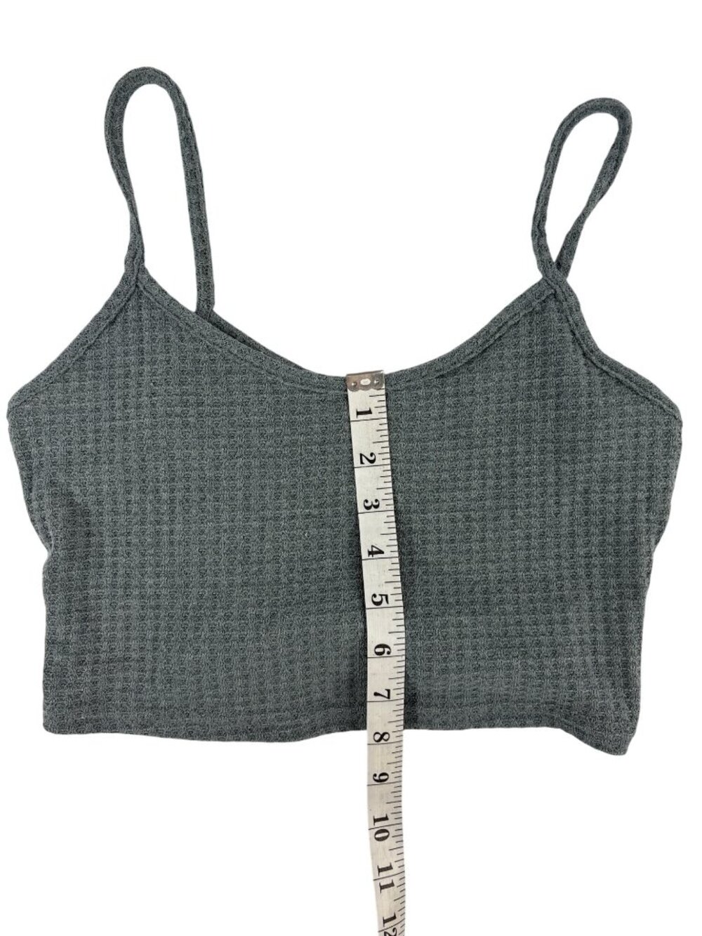 SHEIN EZwear Green Waffle Knit Co-ord Lounge Set • Coquette Soft Girl Minimalist - Picture 14 of 14